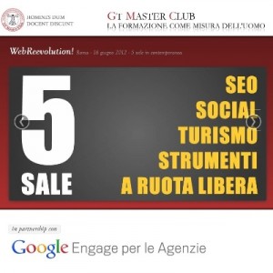 Evento WebReevolution SEO e Web Marketing a Roma