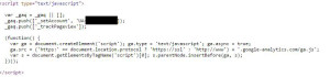 analytics script